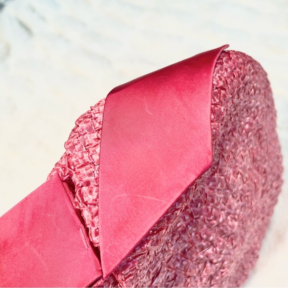 Vintage Mark III Raspberry Pink Woven Hat - Picture 9 of 11